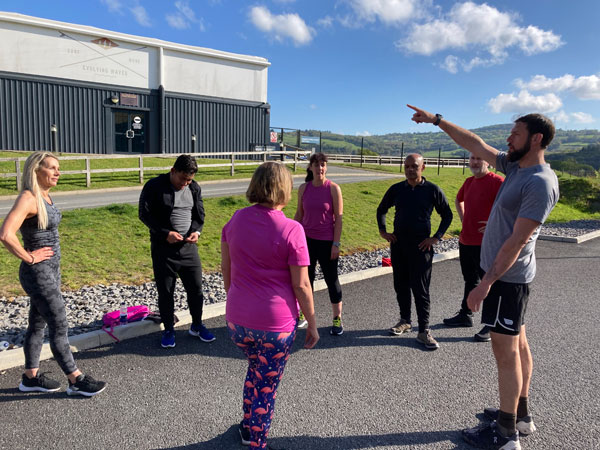 Team building event at Surf Snowdonia organised by S3 Fitness